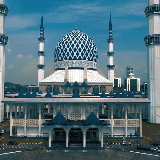 ブルーモスク_スルタン・サラフディン・アブドゥル・アジズ・シャー・モスク